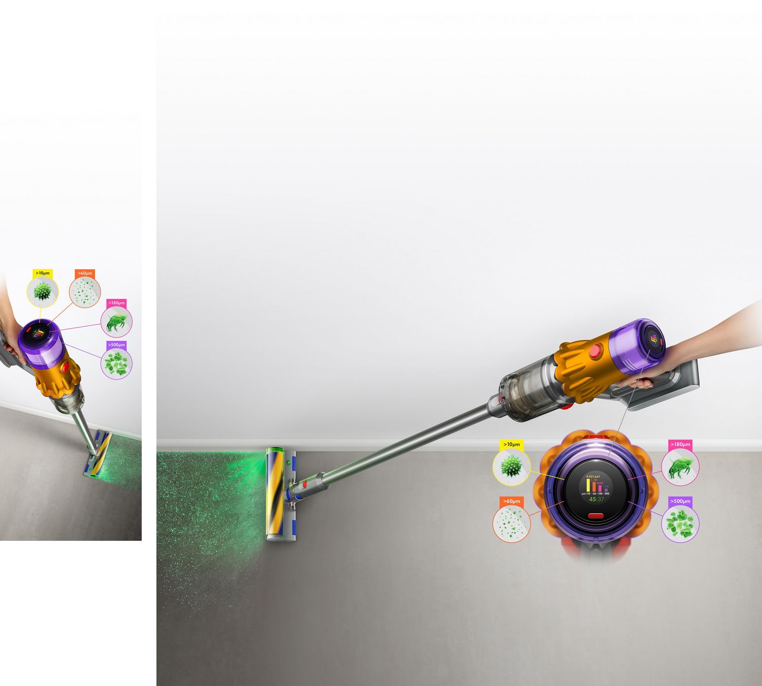 Dyson V12 Detect Slim Absolute Vacuum Cleaner (SV46) - Eshtir.com