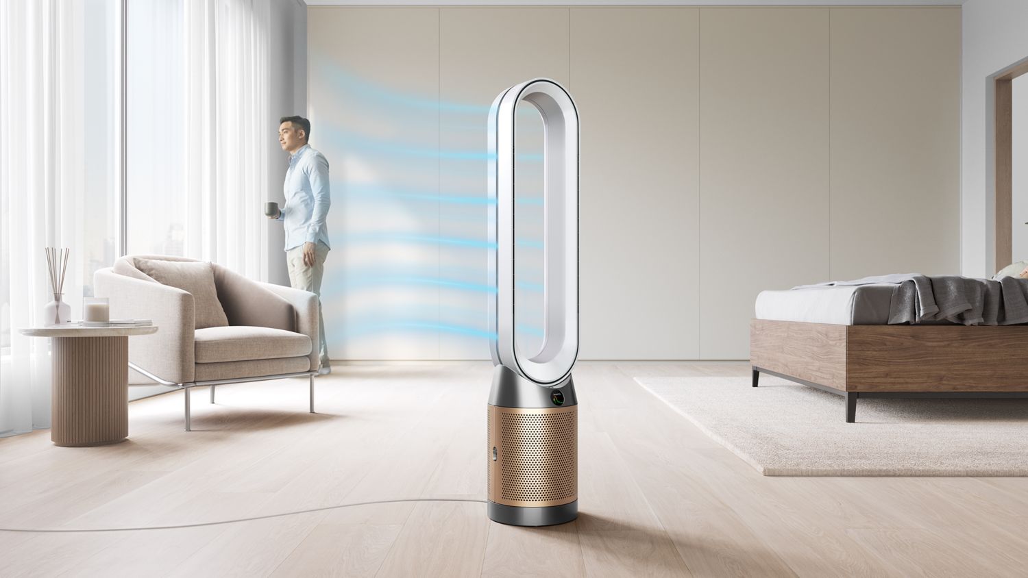 Purifier Cool PC2 De-NOx (Nickel/Gold) | Dyson