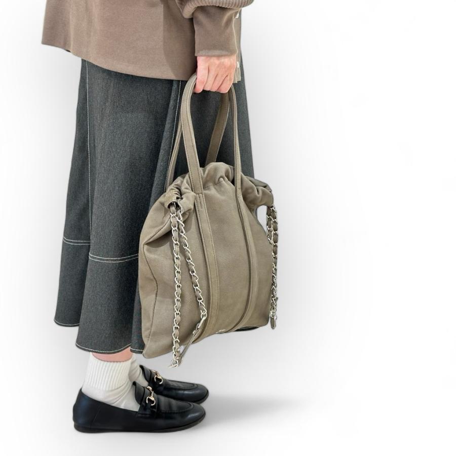 送料無料】M.U.L. エムユーエル トラス トート S バッグ デニム 型押