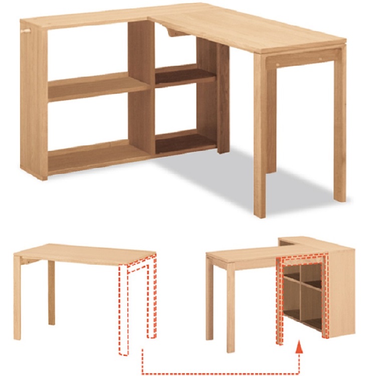 書棚 オープンタイプ 幅90cm QS3086 ウォールナットナチュラル 通販
