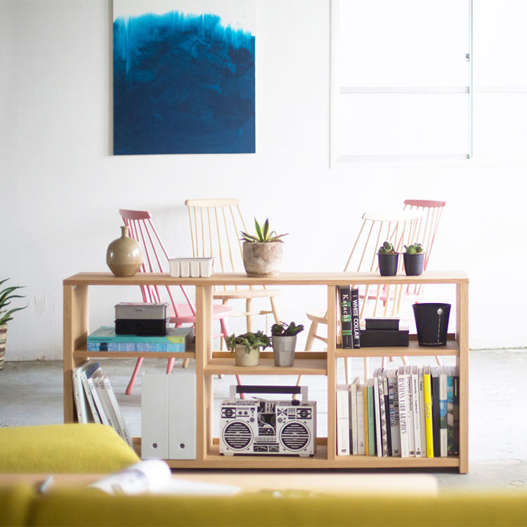 書棚 オープンタイプ 幅150cm QS5082 ウォールナット 通販 | 【公式