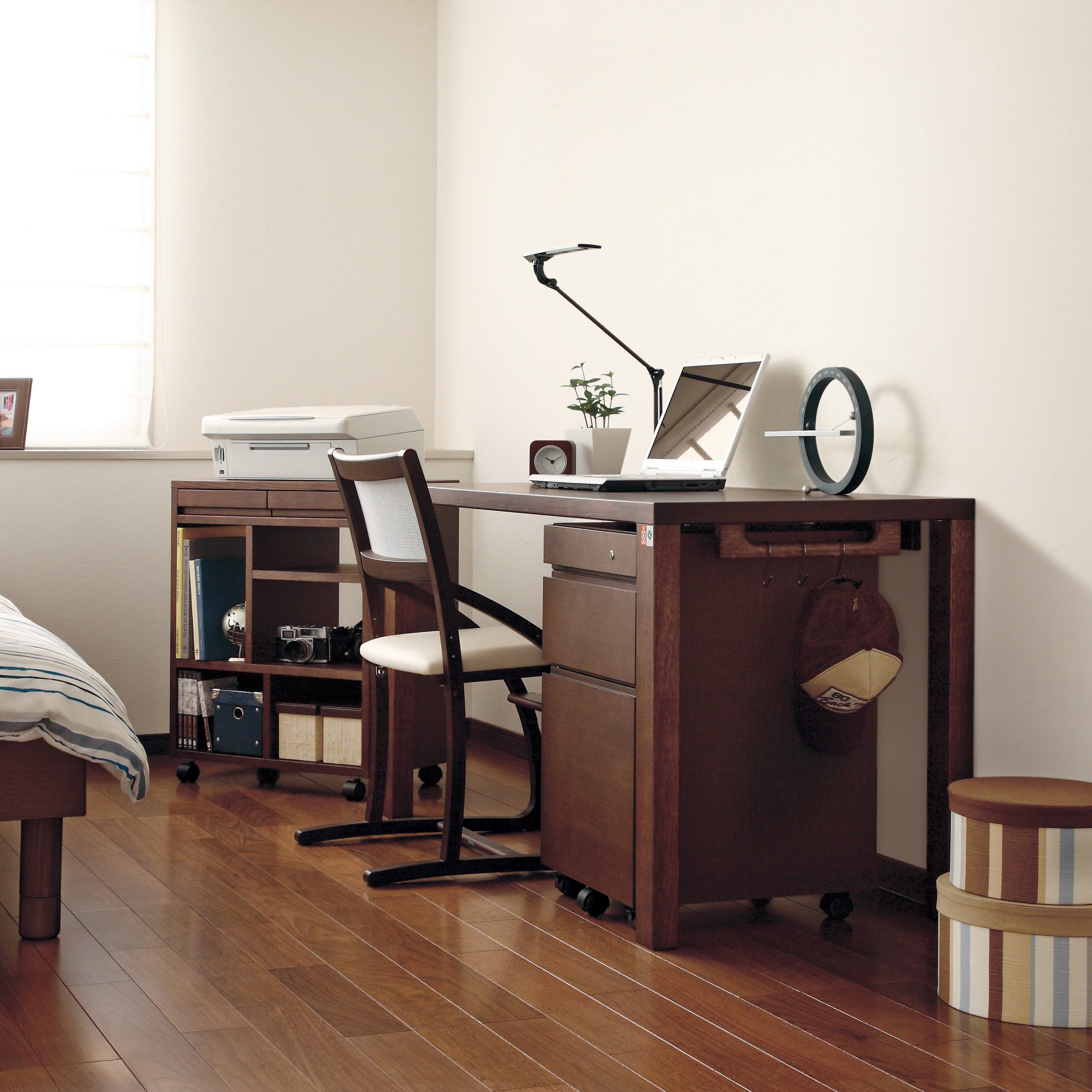 Buona scelta デスク 幅135×奥行60cm ST4578 モカブラウン 通販