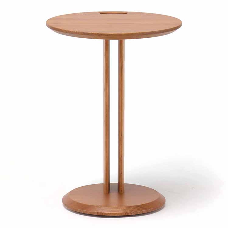 KARIMOKU CASE】N-ST03 Side Table Keyaki Brown