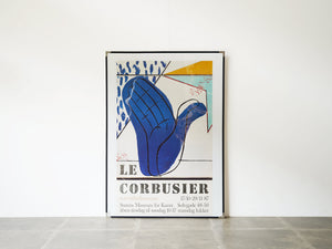 Le Corbusier （ル・コルビュジエ） 1987年コルビュジエ展のポスター