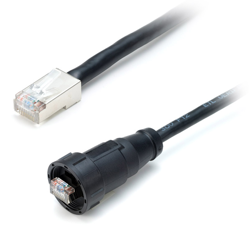 防水ケーブル・コネクタ RJ45 Ethernet | RaspberryPi関連・産業用