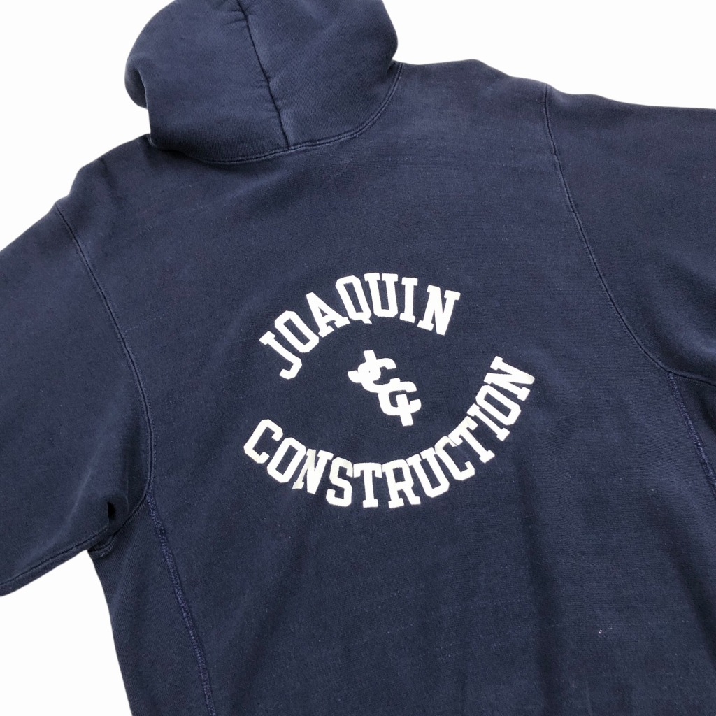 CHAMPION REVERSE WEAVE PARKA 70S 「単色タグ、両面プリント、L