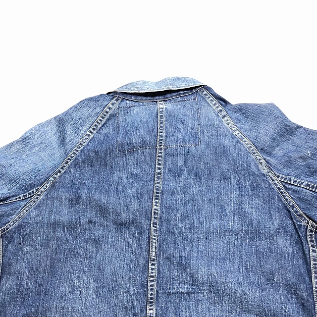 1940'S VINTAGE DENIM COVERALL WWⅡ 「大戦モデル、月桂樹ボタン