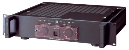 P-120D】TOA パワーアンプ ローインピーダンス (120W x 2 / 8Ω
