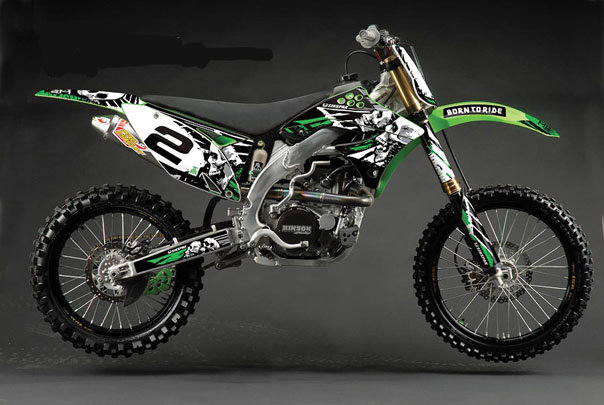 $139.95 N-Style Sikspak Graphic Kit Tempered For Kawasaki #820822