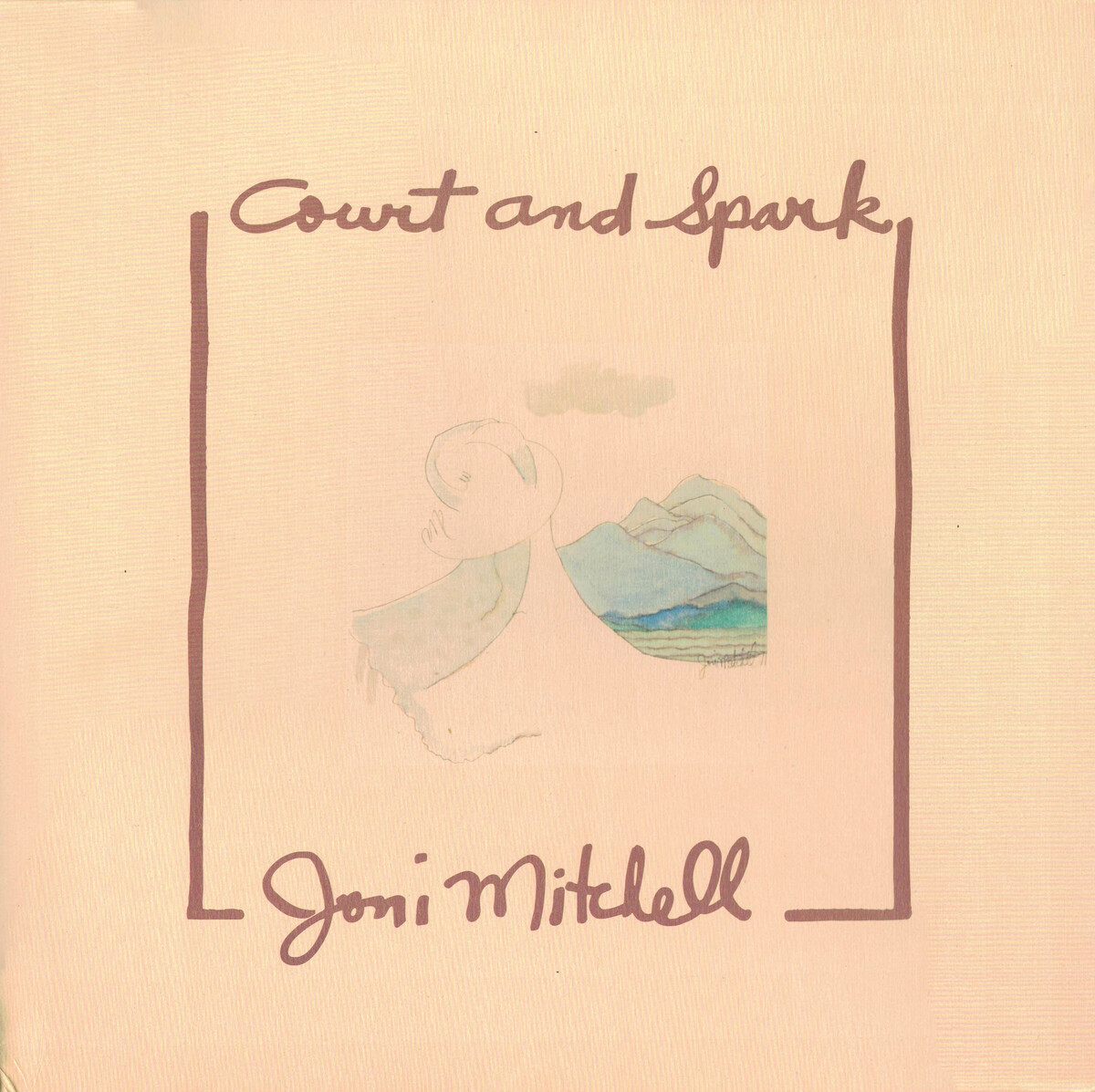 Court and Spark by Joni Mitchell (Album; Asylum; 8122798618