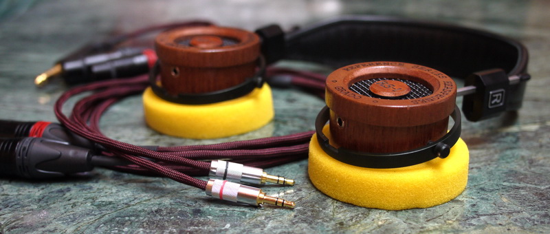 GRADO RS-1 PS500 3.5mmデタッチャブル化 専用ケーブル製作 Mogami2534