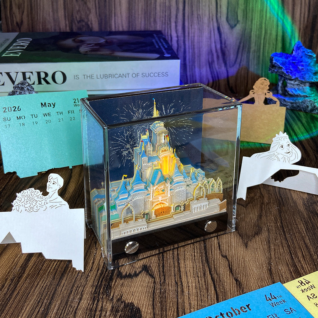 TimePiece® Calendar 3D - D'ney Castle – Eco Commuters