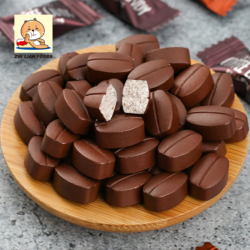 ODMカスタマイズ可能なすぐに食べられるチュアブルコーヒーネイキッド