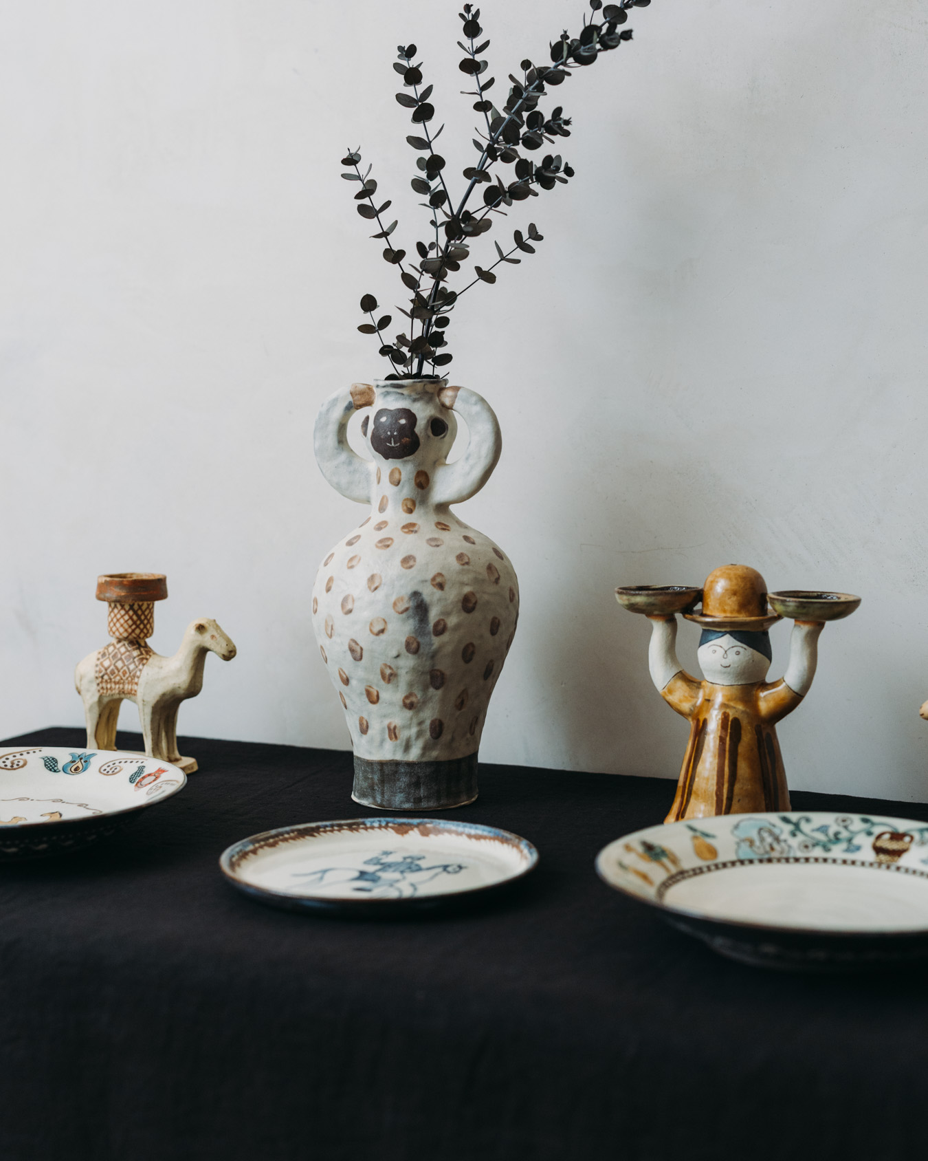 最終価格、アンティーク、自家保存 久谷 谷口骨董 蓋の裏に菖蒲の絵