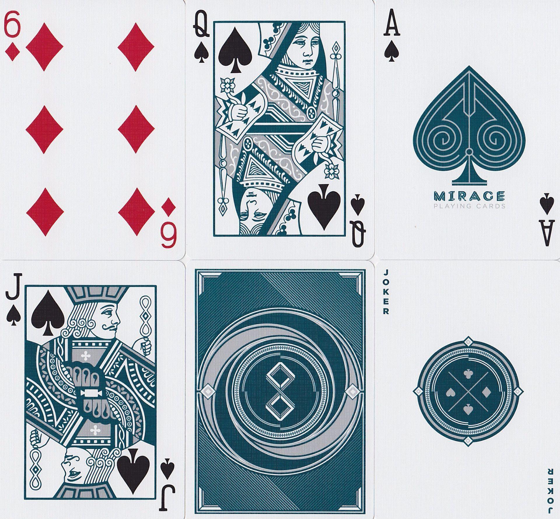 Mirage V1 By Patrick Kun Playing Cards – Eclipse Games Pty Ltd