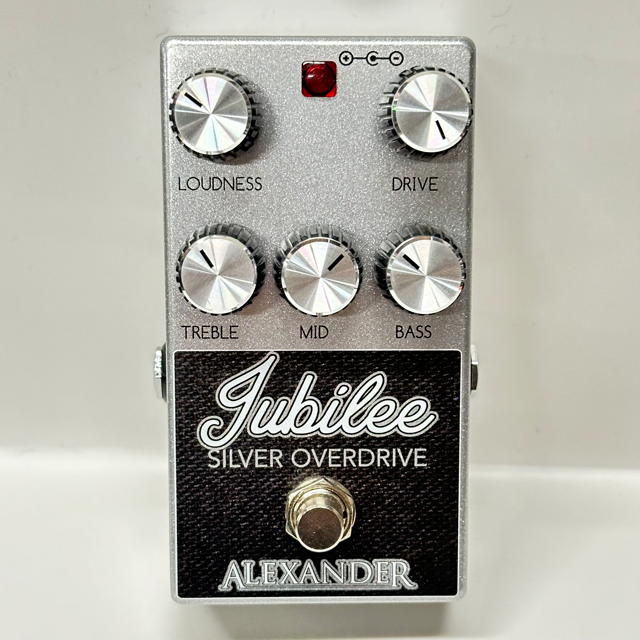 Alexander Pedals Jubilee Silver Overdrive – Eclipse Music