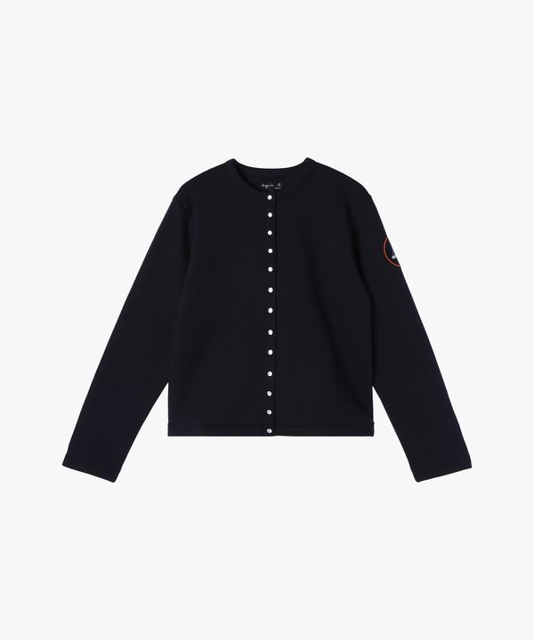 コットン メルトン カーディガンプレッション 