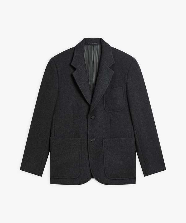 ウール テーラード ジャケット 