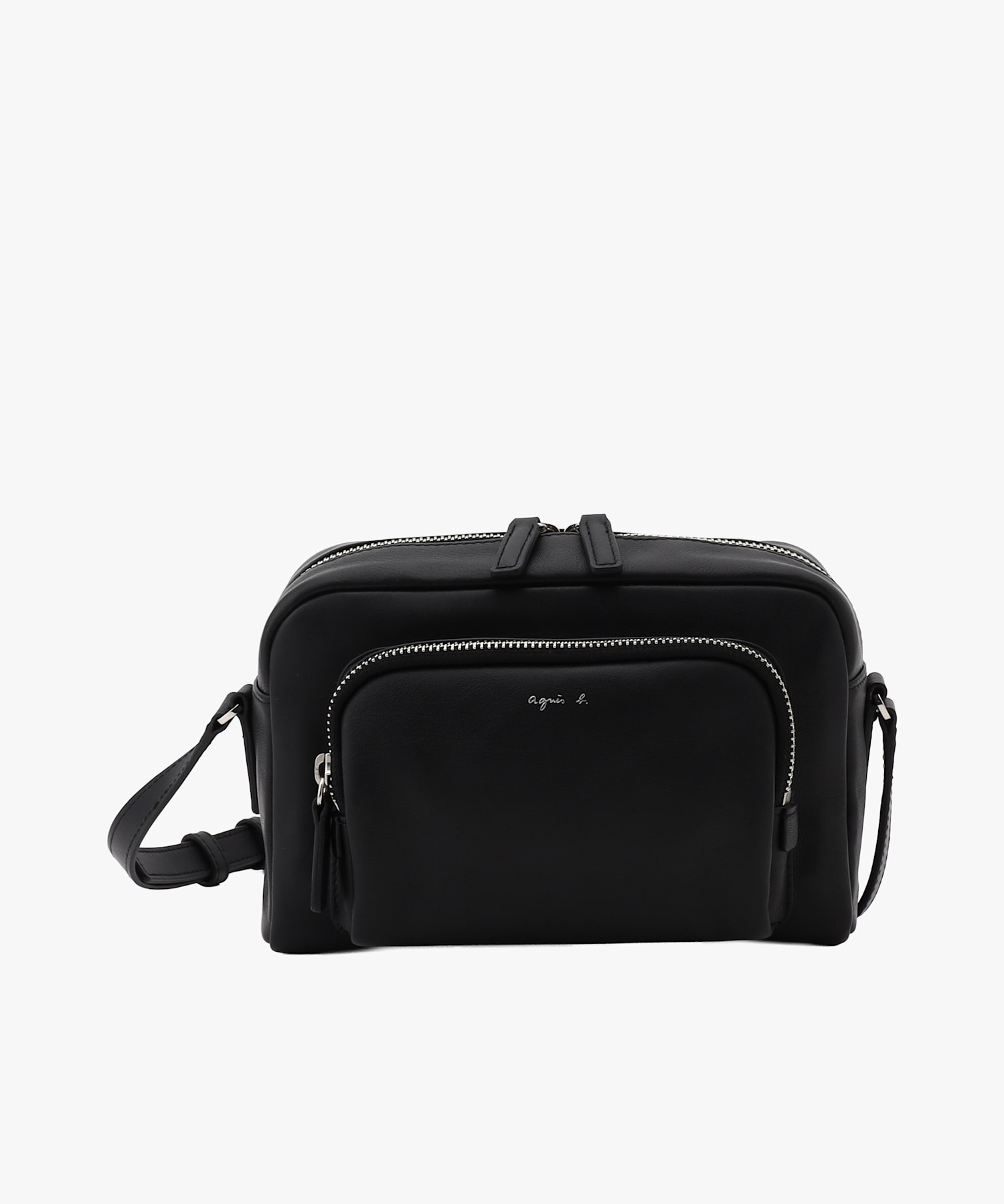 レザーショルダーバッグ 