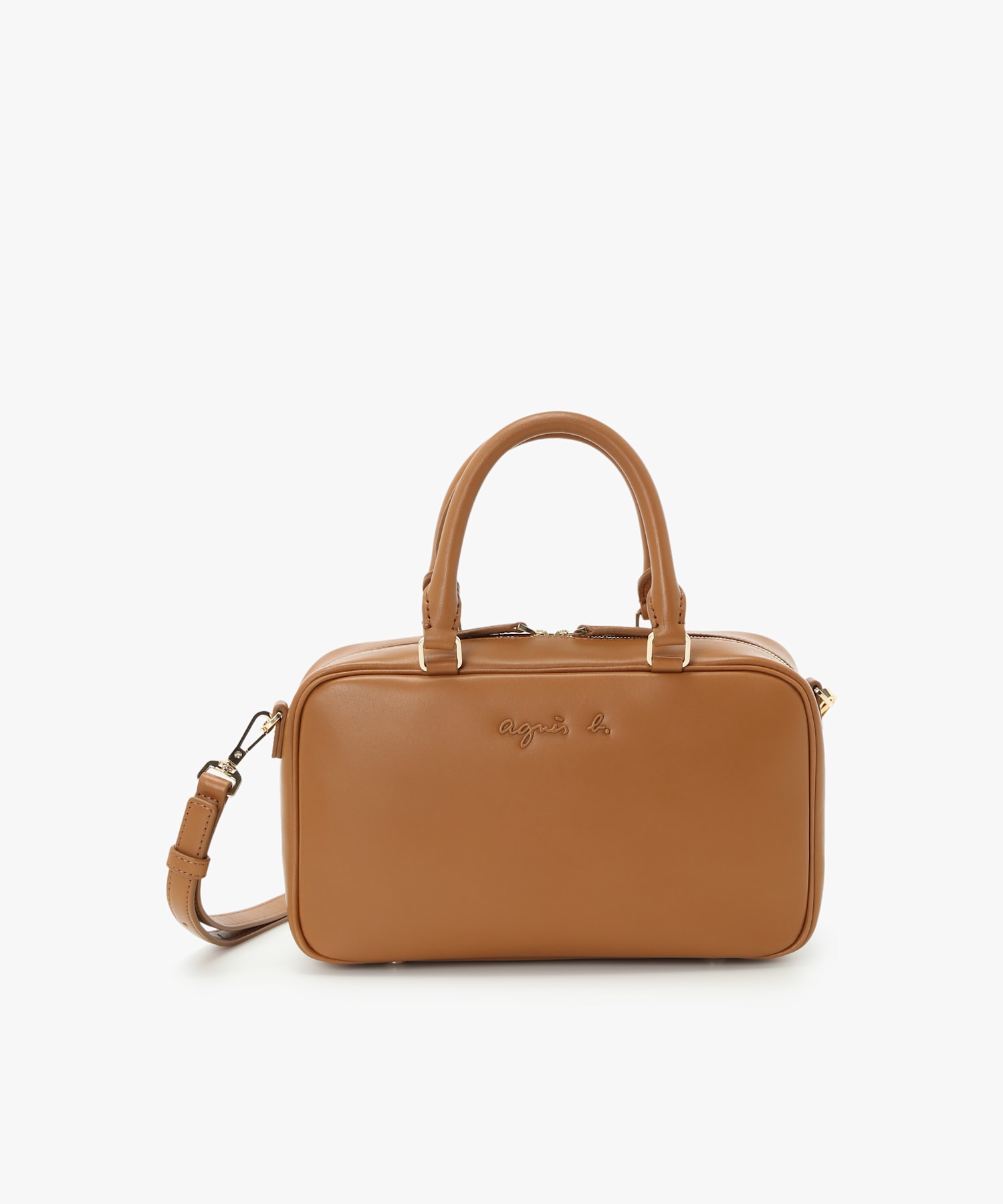 レザー 2way ボストンバッグ