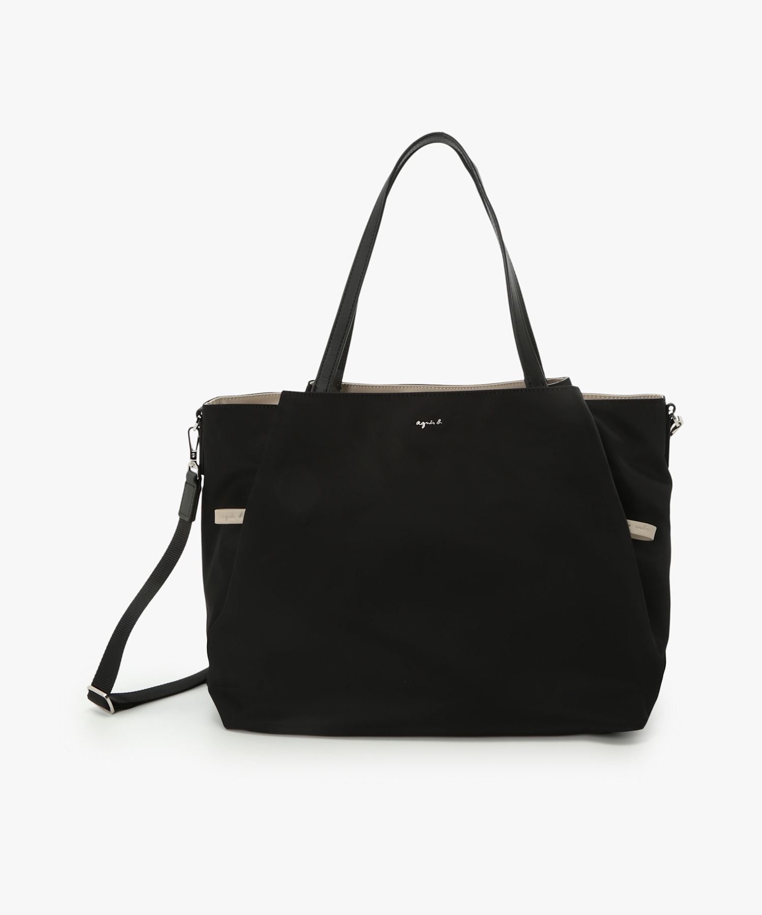 ナイロン ラージ トートバッグ OAS14－01 ｜agnès b. VOYAGE FEMME