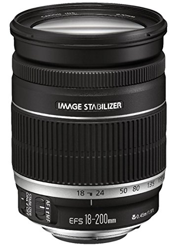 Canon EF-S 18-200mm f/3.5-5.6 IS Standard Zoom Lens for Canon DSLR