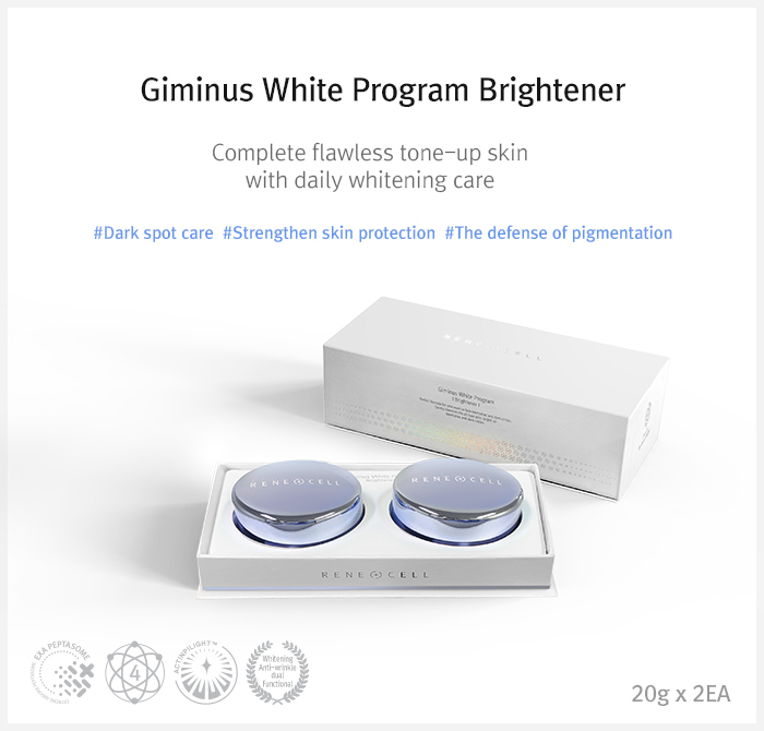 RENECELL Giminus White Program Brighter 20g*2ea – EasyWell Shopping
