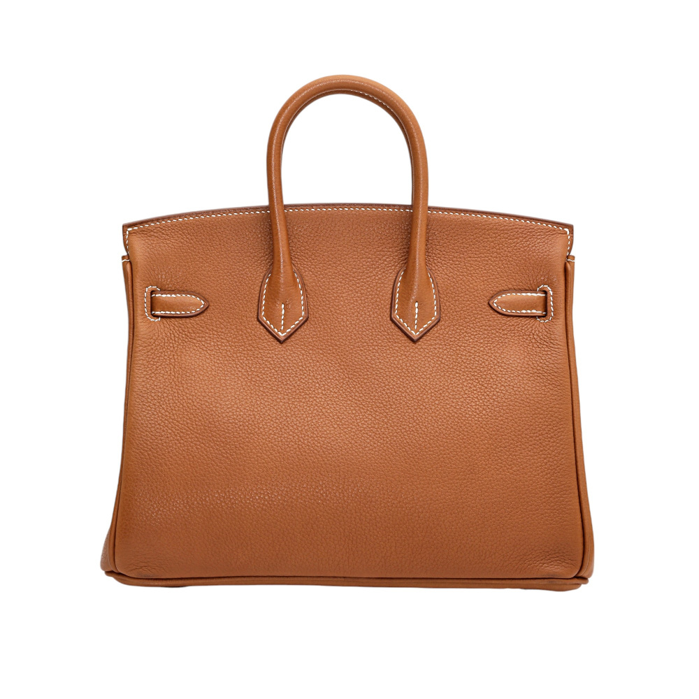 未使用] エルメス バーキン25 バラニアフォーブル ゴールド イエロー