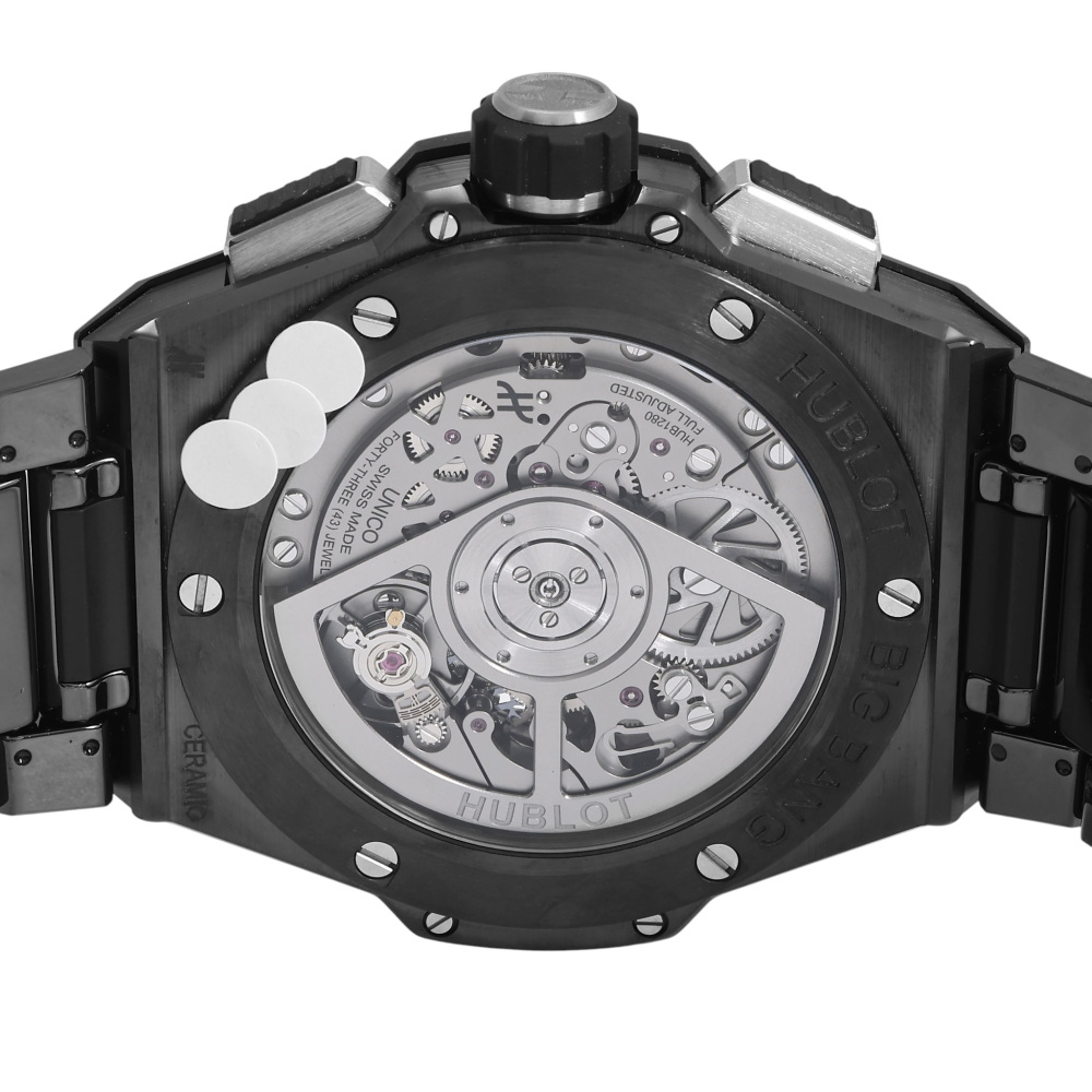 新品] ウブロ ビッグバン 451CX1170CX スケルトン グレー セラミック