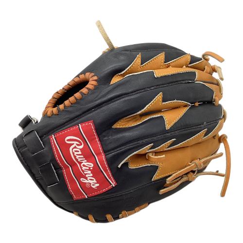RAWLINGS (ローリングス) 軟式グローブ ブラック×ブラウン ケース付