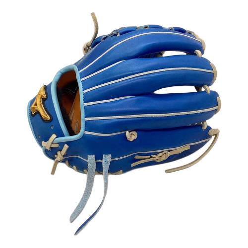 MIZUNO (ミズノ) 硬式グローブ スカイブルー 波賀ジャパン ケース・元