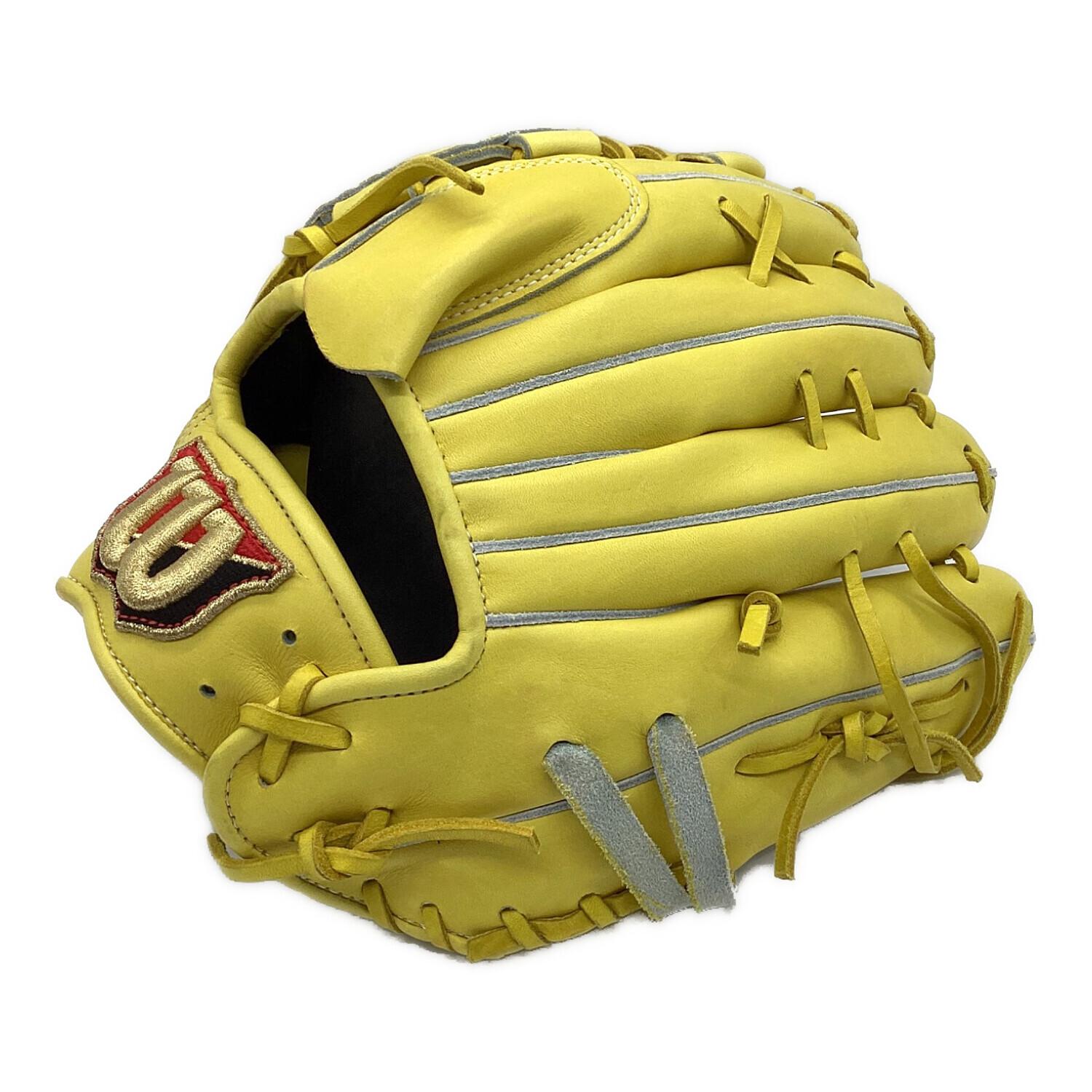 Wilson (ウィルソン) 硬式グローブ 約29cm イエロー Wilson Staff 投手