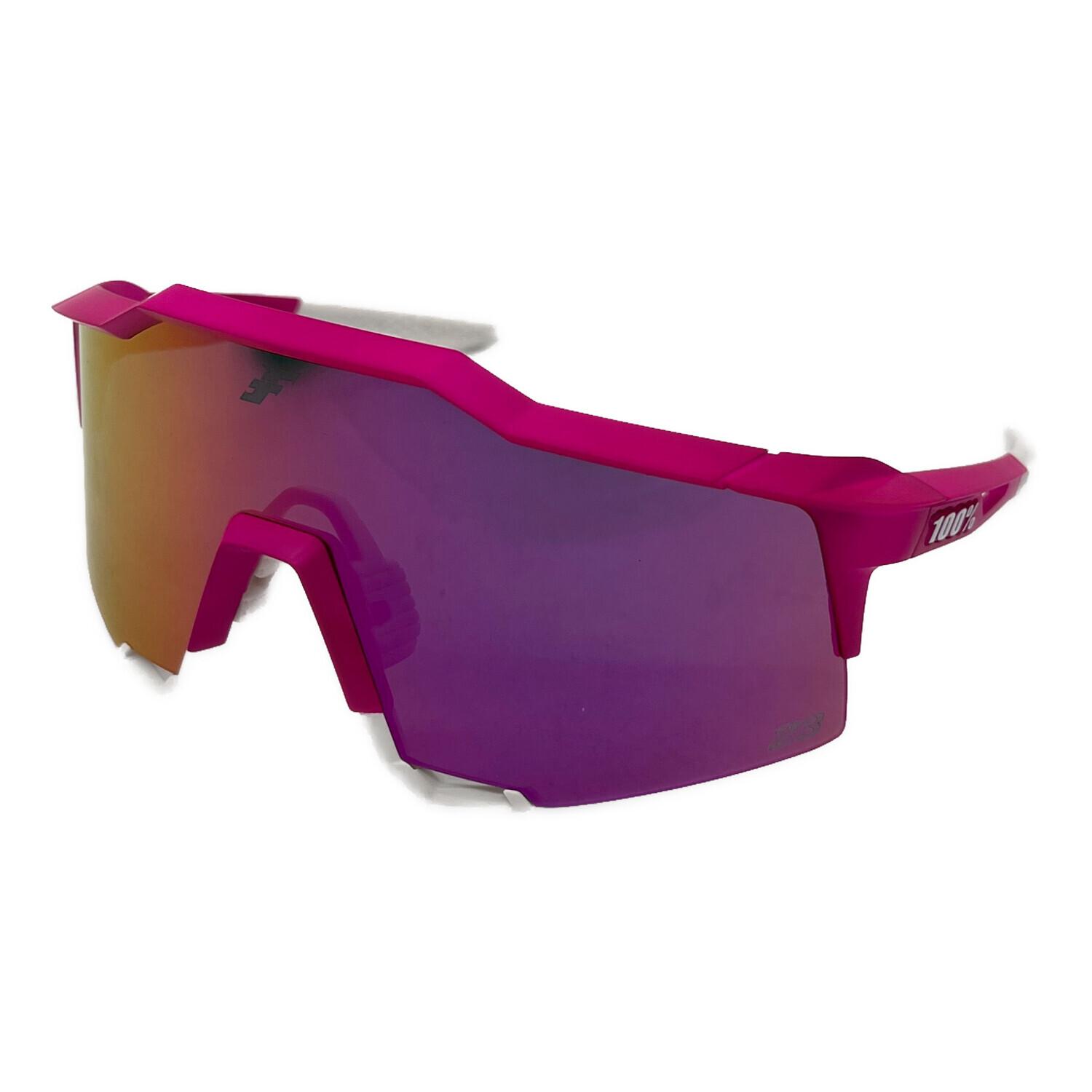 100% (ワンハンドレッド) サングラス ピンク×ホワイト フェルナンド