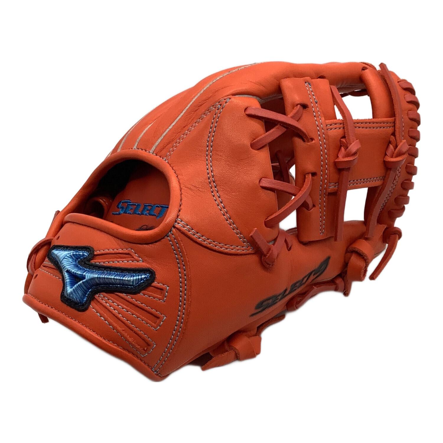MIZUNO (ミズノ) 軟式グローブ 約29㎝ オレンジ セレクトナイン
