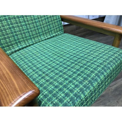 KOSUGA (コスガ) 1人掛けソファー グリーン 北欧ヴィンテージデザイン