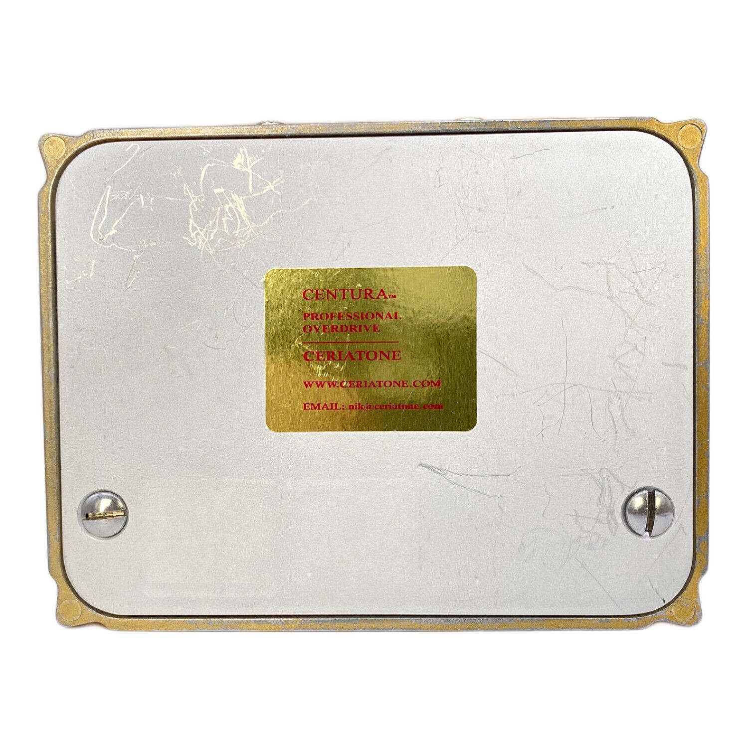 Ceriatone ファズ 箱有 Centura Matte Gold 絵付きエフェクター