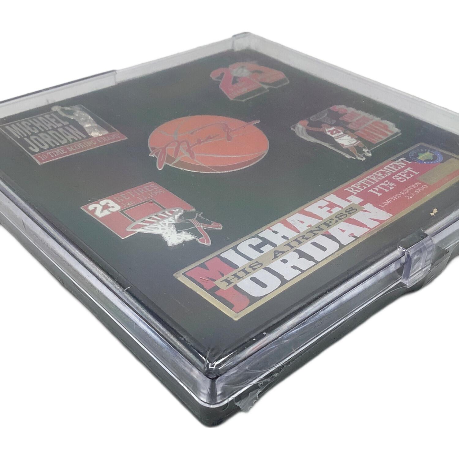 ピンバッジ マイケルジョーダン引退記念 限定品 未開封品｜トレファク