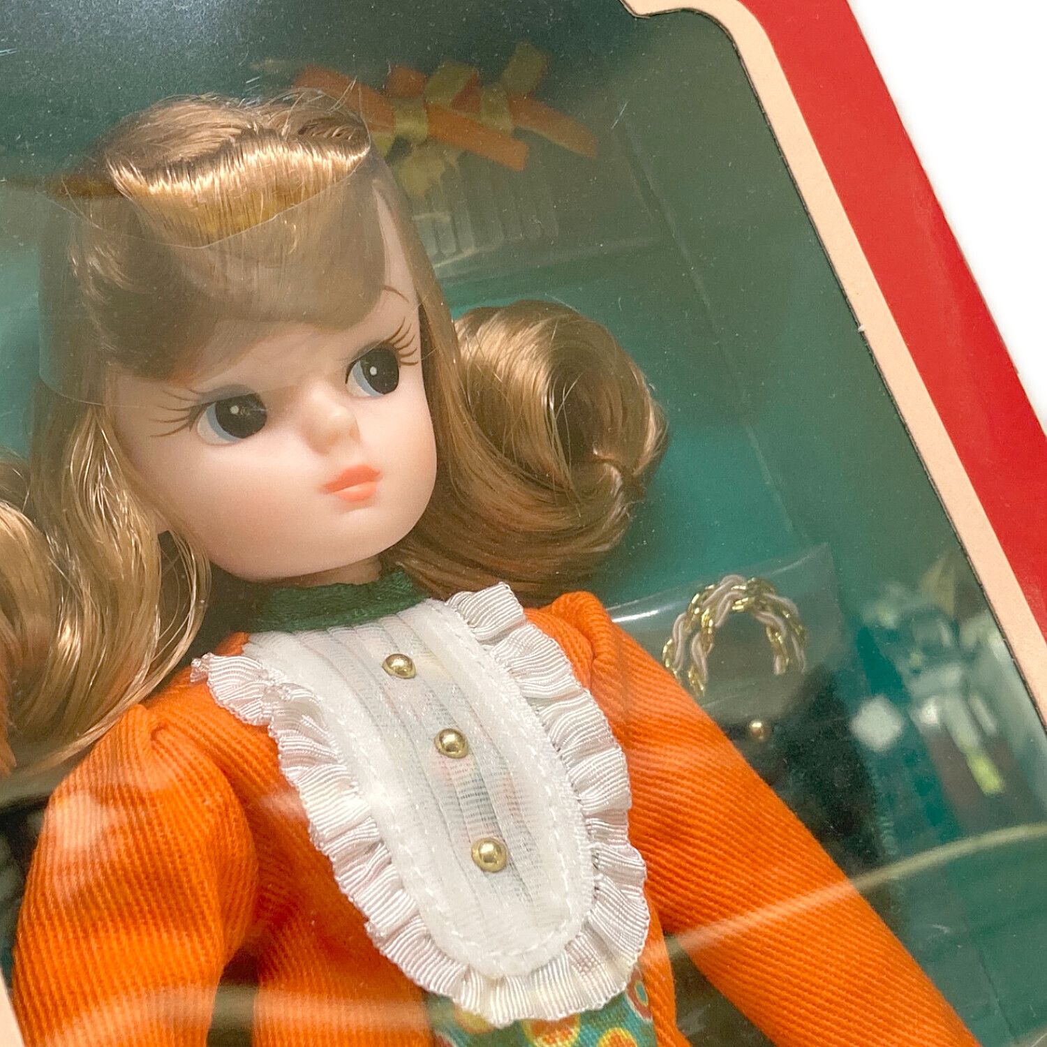 TAKARA TOMY（タカラトミー）リカちゃん人形 レトロリカ ミカン色の