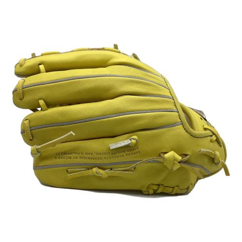 Mizuno Global Elite 軟式グローブ イエロー 収納袋付き Mizuno Global