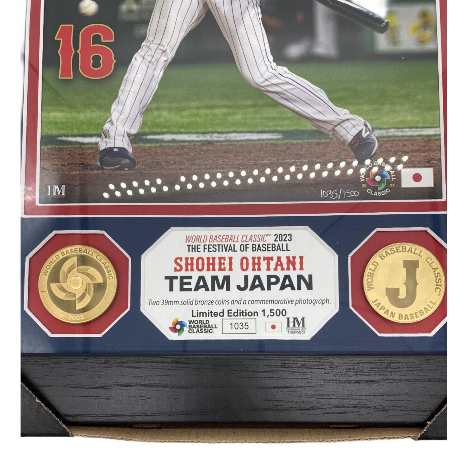 WBC大谷翔平フォトミント 2023優勝記念【シリアルナンバー1035/1500