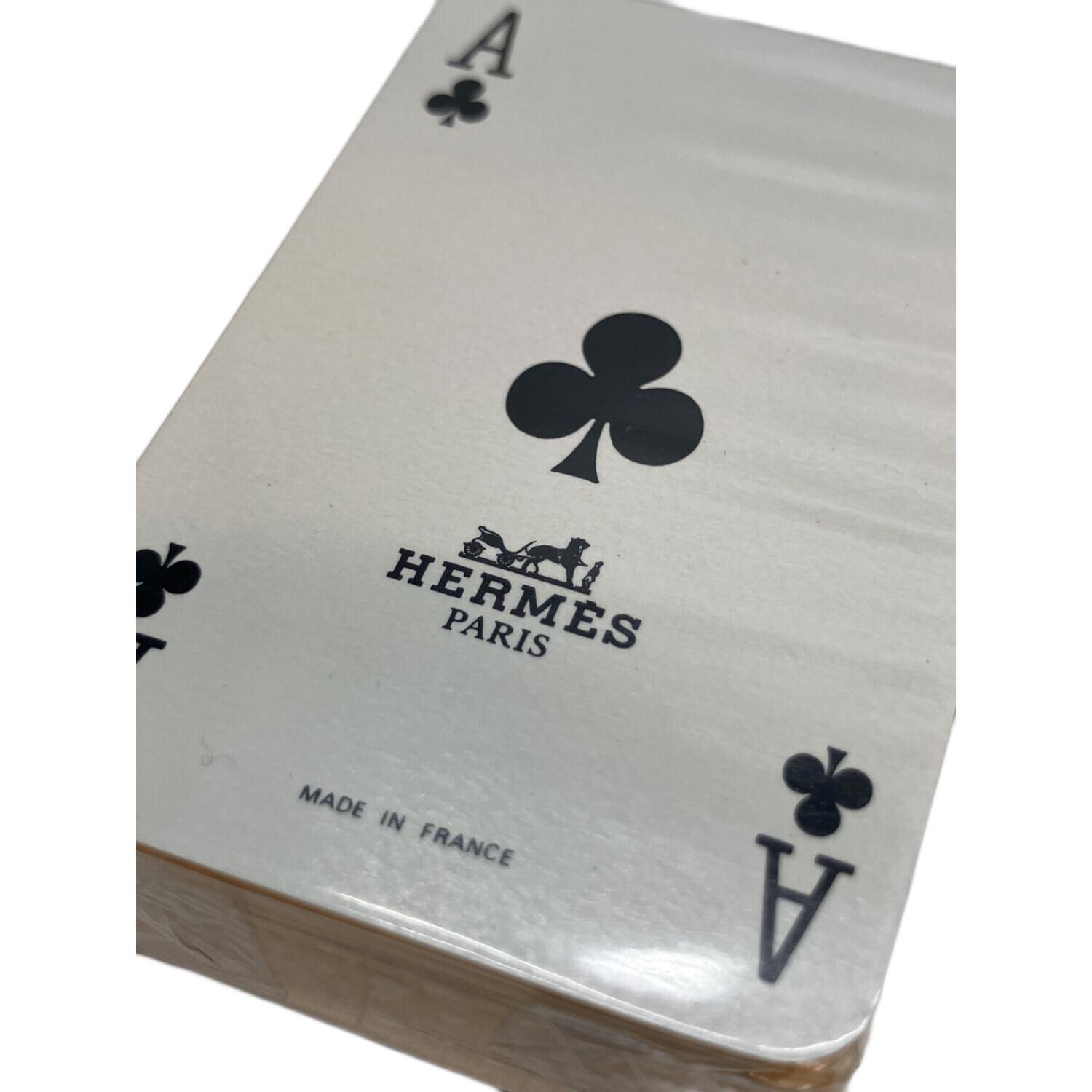 HERMES (エルメス) 犬柄 トランプ（ミニトランプ）2点セツト