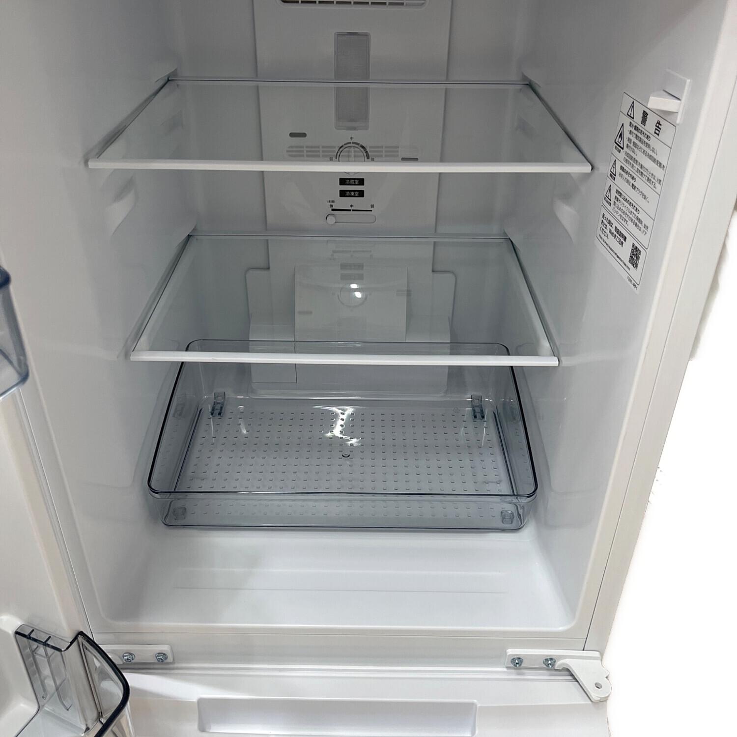 SHARP (シャープ) 2ドア冷蔵庫 SJ-D15K-W 2024年製 267 152L