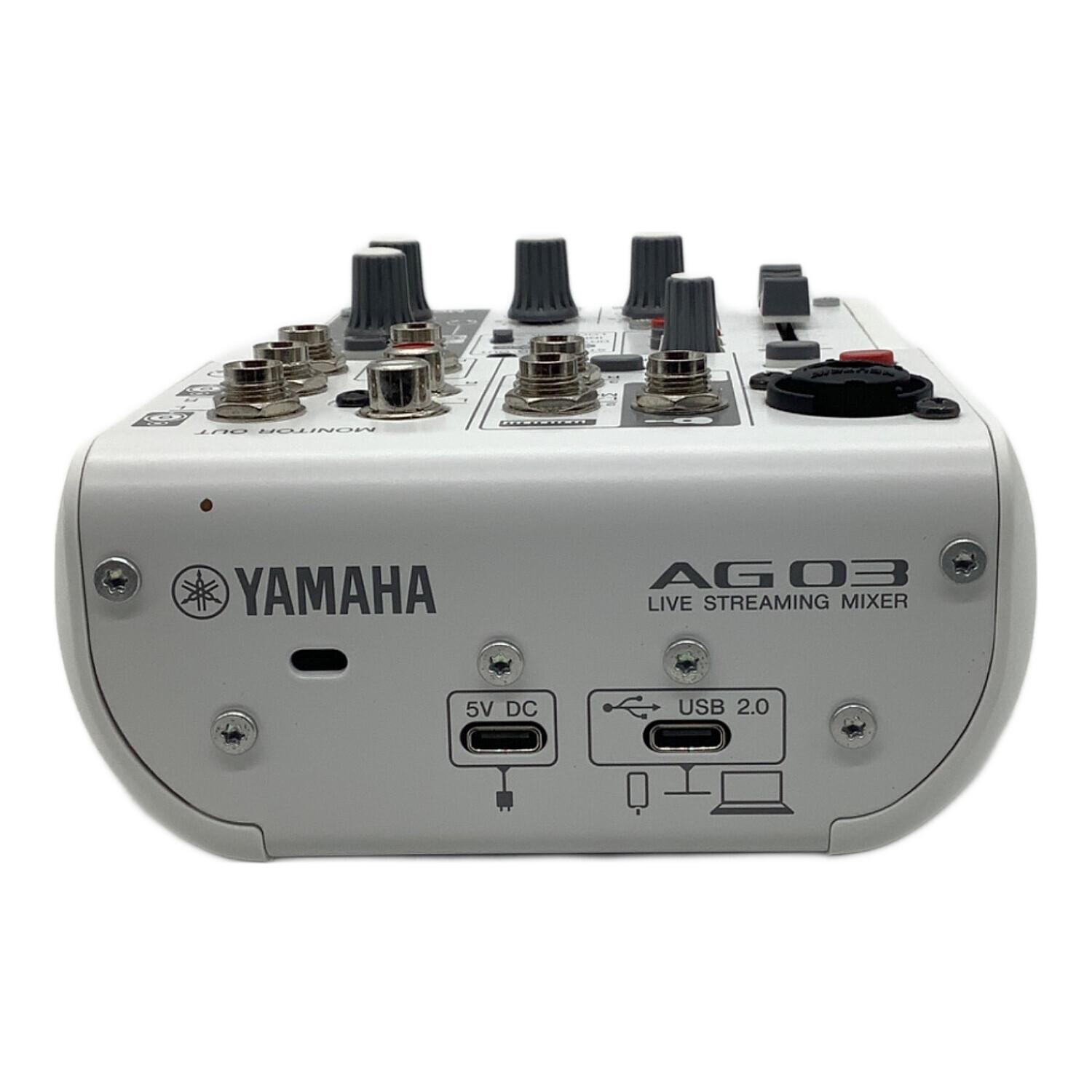 YAMAHA (ヤマハ) AG03 MK2｜トレファクONLINE