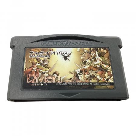 ゲームボーイアドバンス用ソフト Riviera 約束の地リヴィエラ