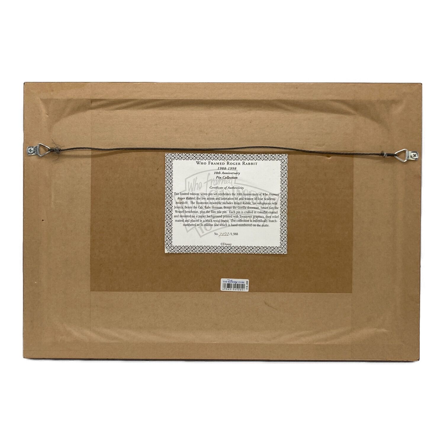 DISNEY (ディズニー) ピンバッジ 10周年 限定品 ジェシカ・ラビット