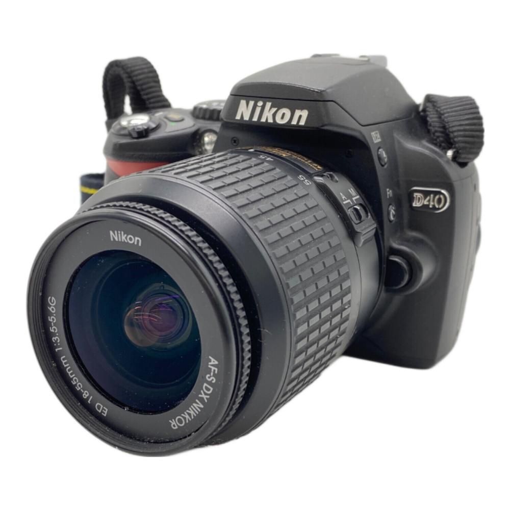 Nikon D40 デジタル一眼レフ + AF-S NIKKOR 18-70 Amazon.com : Nikon