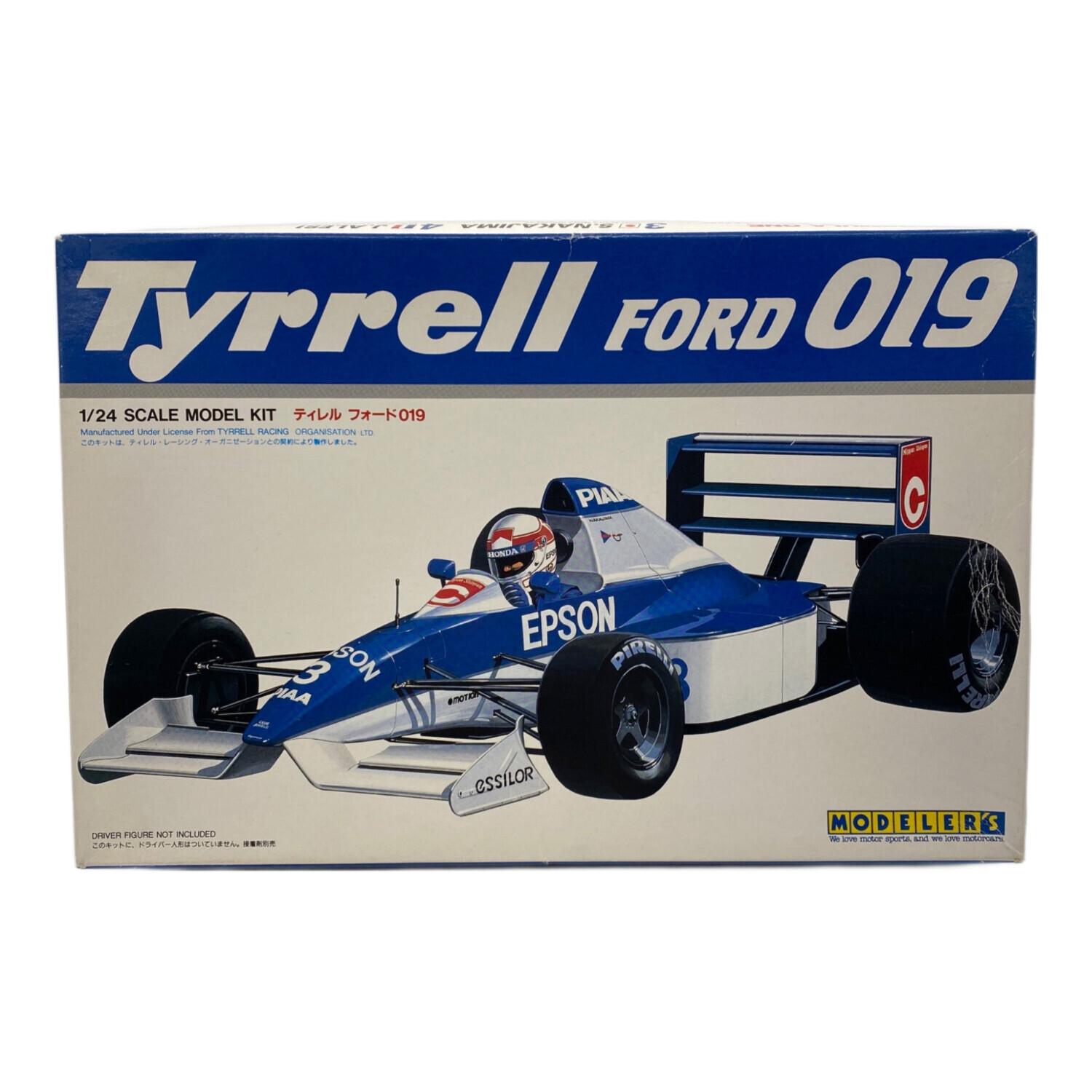 MODELER'S ティレル フォード019 プラモデル 未組立 箱ダメージ有 1/24