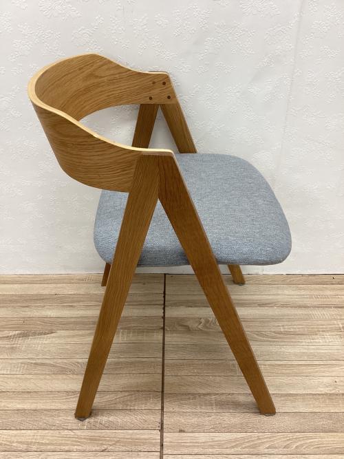 UNICO (ウニコ) ダイニングチェアー ナチュラル×グレー ELEMT