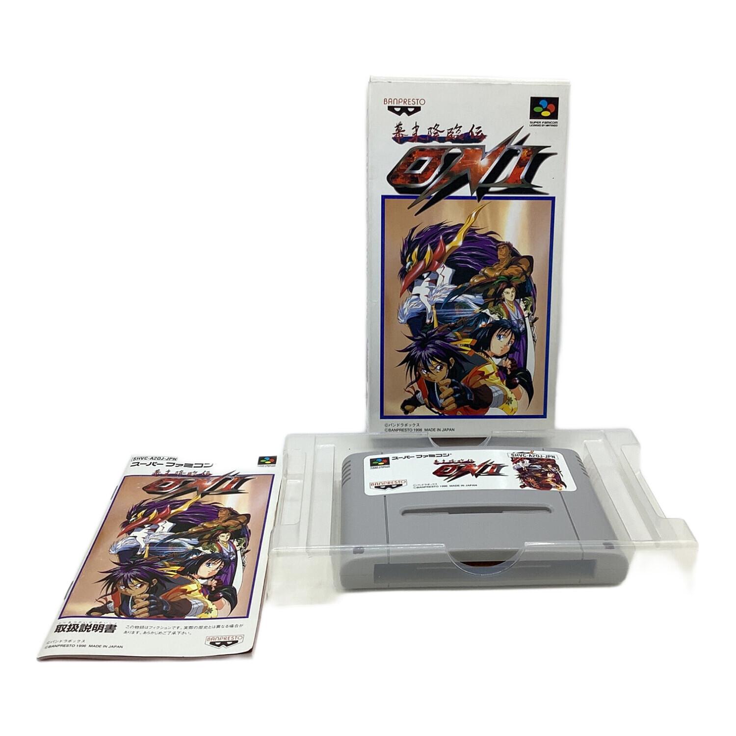 スーパーファミコン用ソフト 幕末降臨伝 ONI -｜トレファクONLINE