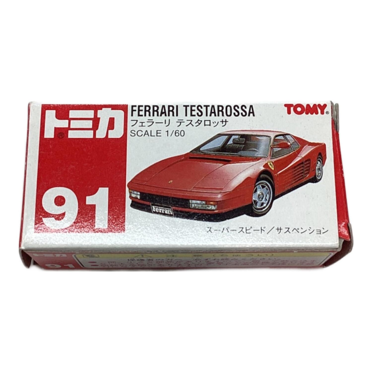 TOMY (トミー) トミカ フェラーリ テスタロッサ 赤箱 No.91